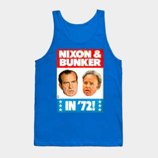 Nixon & Bunker in '72! MAD Tank Top